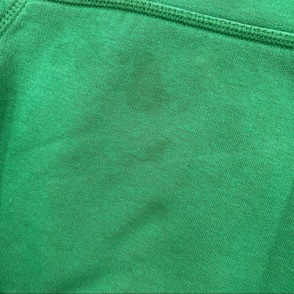 Nike Sweater Adult L Pullover Green Swoosh Spell Out Hoodie Sweatshirt Mens - Picture 3 of 13